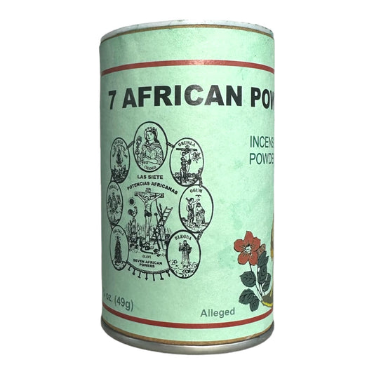 7 African Power Spiritual Incense Powder