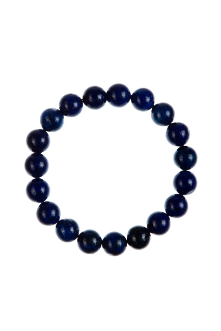 Lapis Stone Stretch Bracelet