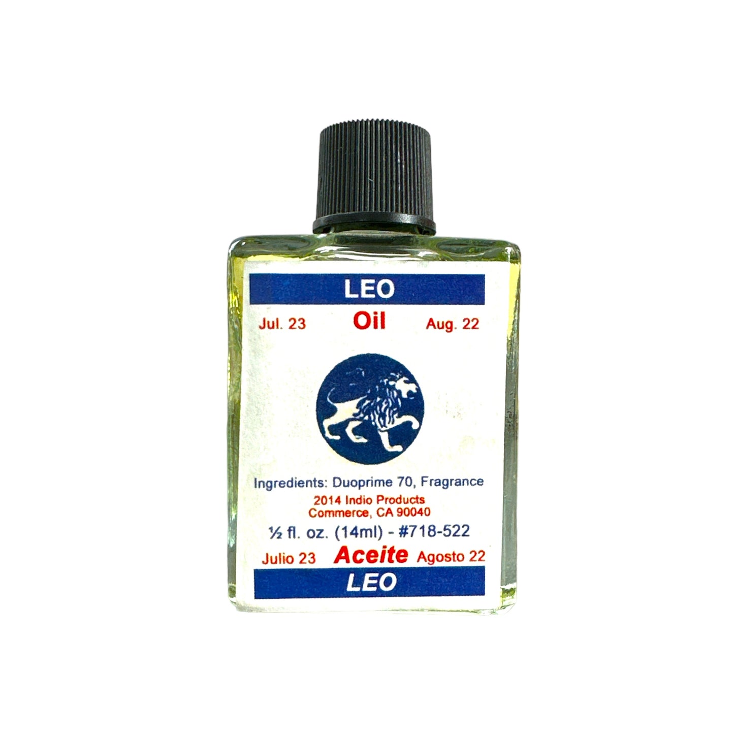 1/2 oz Leo Spiritual Oil