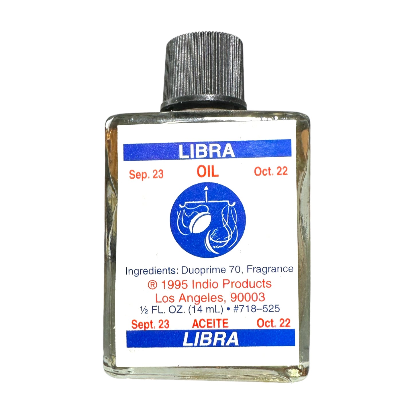 7 DAY Libra Spiritual Candle & 1/2 oz Libra Spiritual Oil Set - Candle & Oil Set