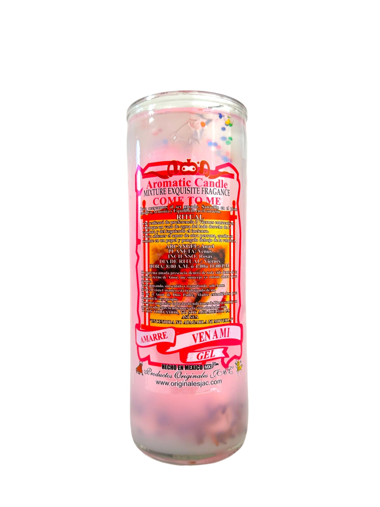 Come To Me Gel Spiritual Candle
