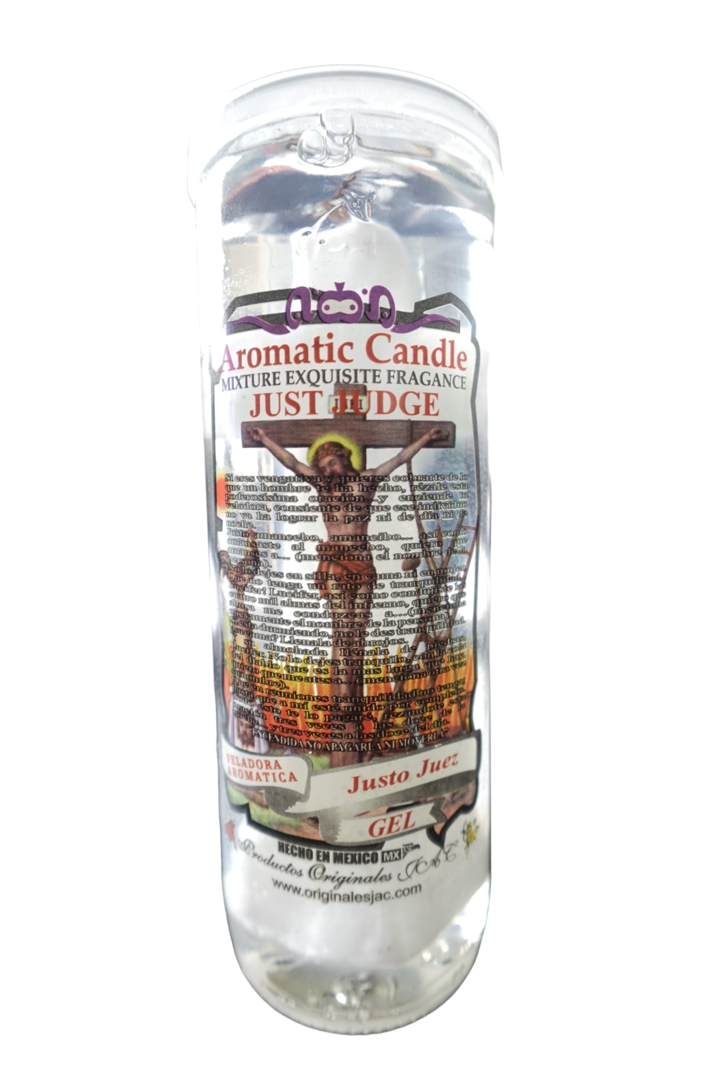 Just Judge Spiritual Gel Candle