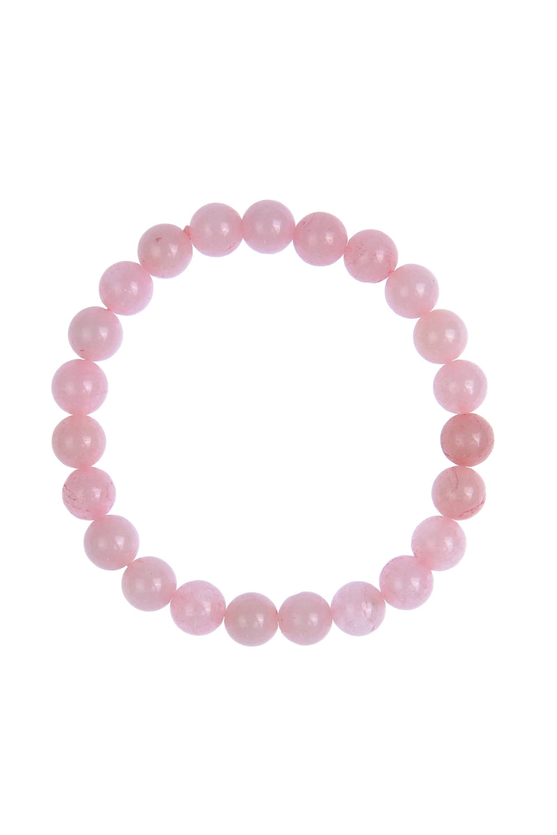 Rose Quartz Natural Stone Bracelet