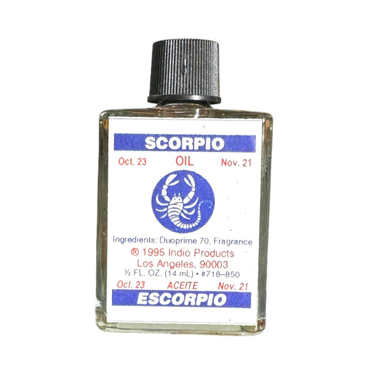 1/2 oz Scorpio Spiritual Oil