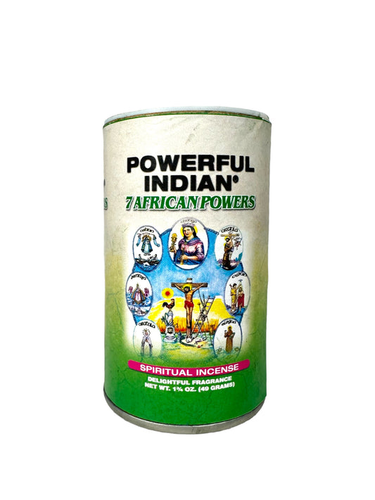 Powerful Indian 7 African Spiritual Incense Powder