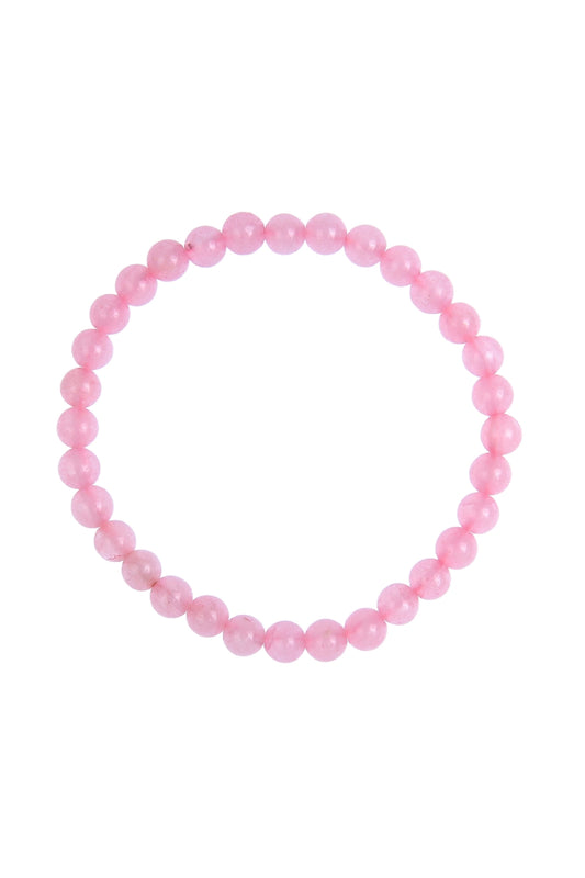 Rose Quartz Natural Stone Bracelet