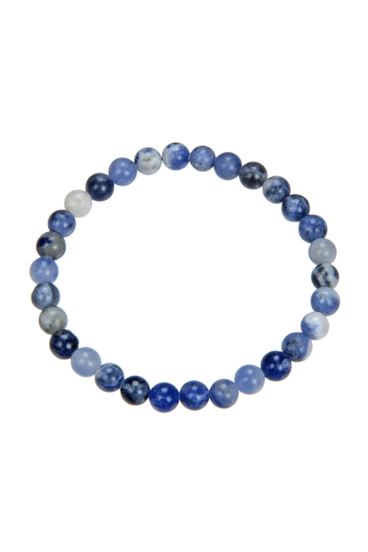 Sodalite Stone Stretch Bracelet