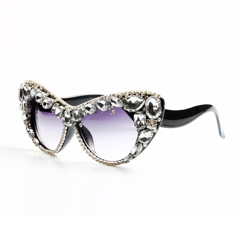 Handmade Rhinestone Sunglasses
